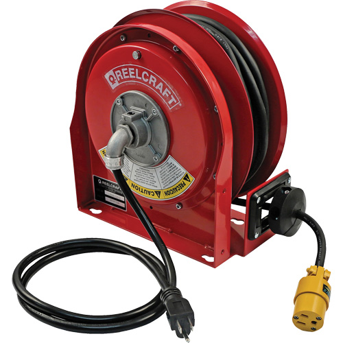 3000 Compact Premium Duty Cord Reel, 30', SJTO, 12 Gauge, 15 A Distribution Jean Lapalme
