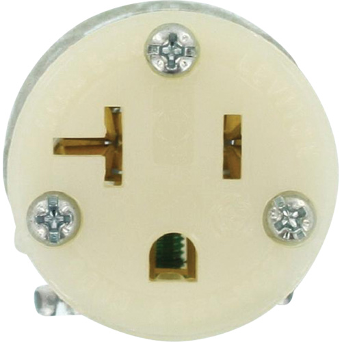 Connecteur de prise de rallonge de qualit&eacute; hospitali&egrave;re, 5-20R, Nylon Distribution Jean Lapalme