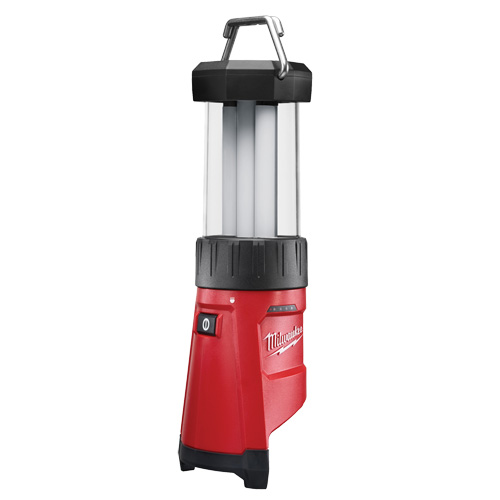 M12 Lantern & Flood Light, LED, 400 Lumens, 8 Hrs. Run Time, Rechargeable Battery, Plastic Distribution Jean Lapalme