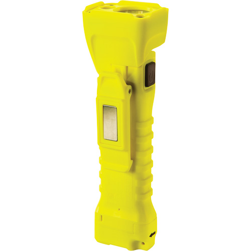 Magnetic Right Angle Flashlight, LED, 336 Lumens, AA Batteries Distribution Jean Lapalme