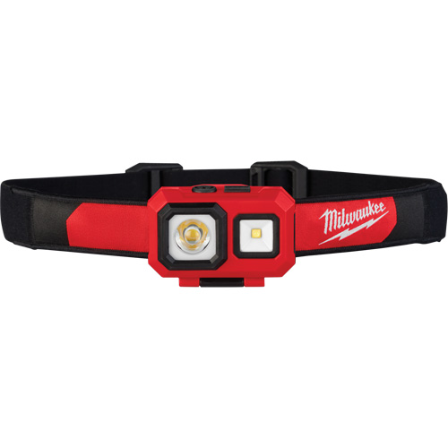 Lampe frontale projecteur et diffuseur, DEL, 450 lumens, 2 hres de fonctionnement, piles AAA Distribution Jean Lapalme