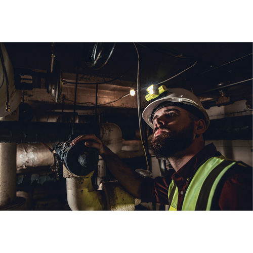 USB HAZ-LO&reg; Intrinsically Safe Headlamp, LED, 250 Lumens, 7 Hrs. Run Time, Rechargeable Batteries Distribution Jean Lapalme
