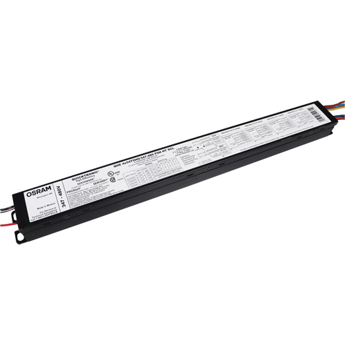 Ballast &eacute;lectronique &agrave; quatre lampes T5HO QuickTronic ProStart Distribution Jean Lapalme