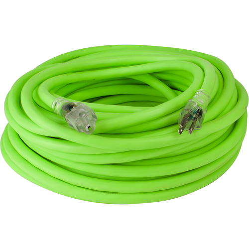 Flexzilla&reg; Pro Industrial Extension Cord, All-Weather, SJTW, 10/3 AWG, 15 A, 100' Distribution Jean Lapalme