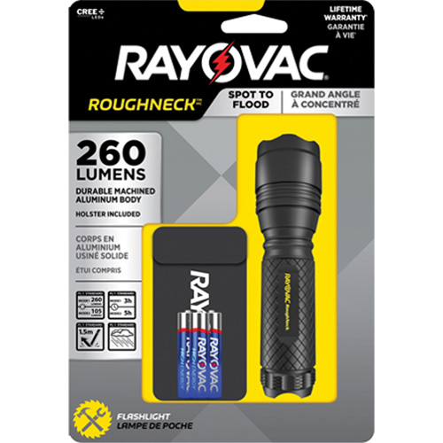 Lampe de poche tactique &agrave; faisceaux concentr&eacute; et large, DEL, 320 lumens, Piles AAA Distribution Jean Lapalme