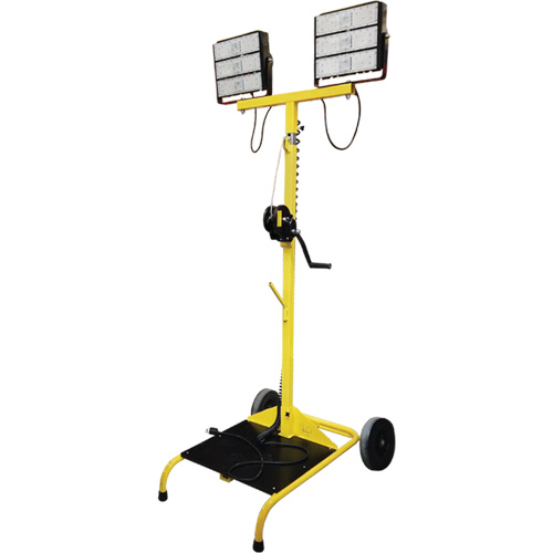 Beacon978 Light Cart with Winch, LED, 150 W, 22500 Lumens, Aluminum Housing Distribution Jean Lapalme
