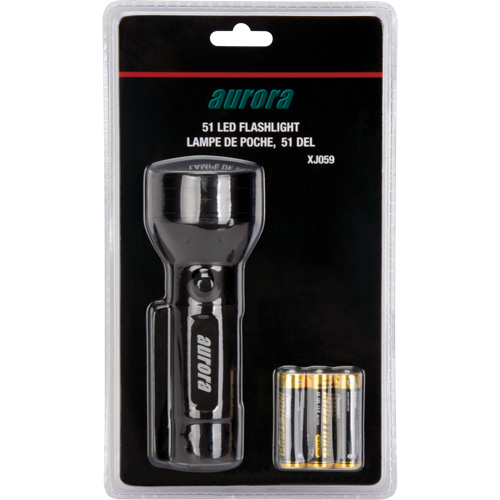Lampe de poche AFL300, DEL, 180 lumens, Piles AA Distribution Jean Lapalme