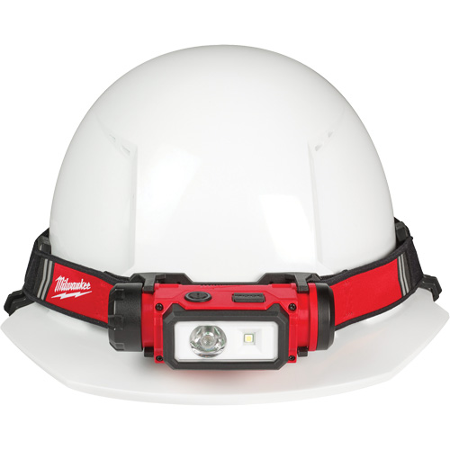 Lampe frontale pour casque de s&eacute;curit&eacute; USB REDLITHIUM, DEL, 600 lumens, 5 hres de fonctionnement, piles Rechargeable Distribution Jean Lapalme