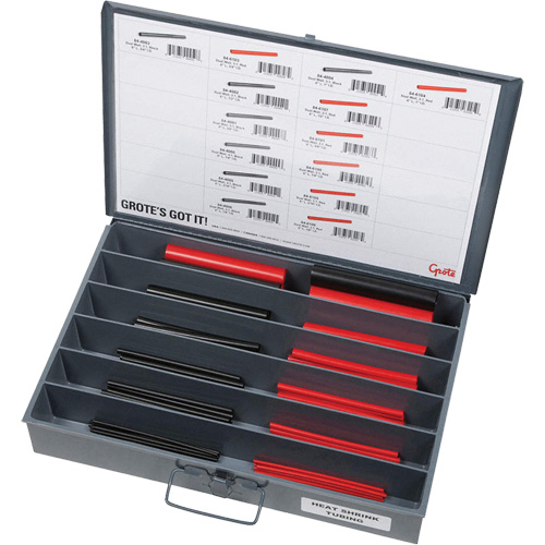 Heat Shrink Tubing Assortment Tray Distribution Jean Lapalme