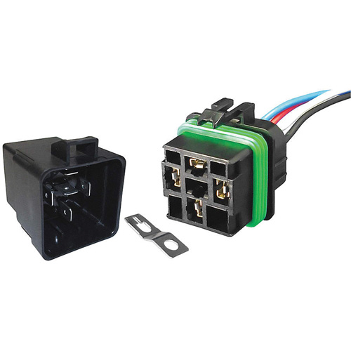 Paquet assorti de relais et de fil herm&eacute;tiques r&eacute;sistants aux intemp&eacute;ries, Mini disjoncteur, 30 A, 24 V Distribution Jean Lapalme