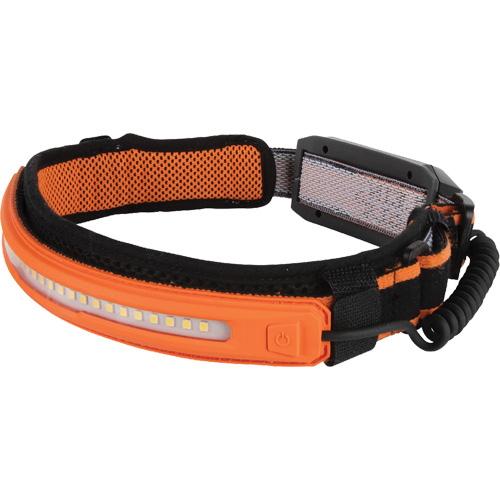 Widebeam Headlamp with Strap, LED, 575 Lumens, 4 Hrs. Run Time, Rechargeable Batteries Distribution Jean Lapalme