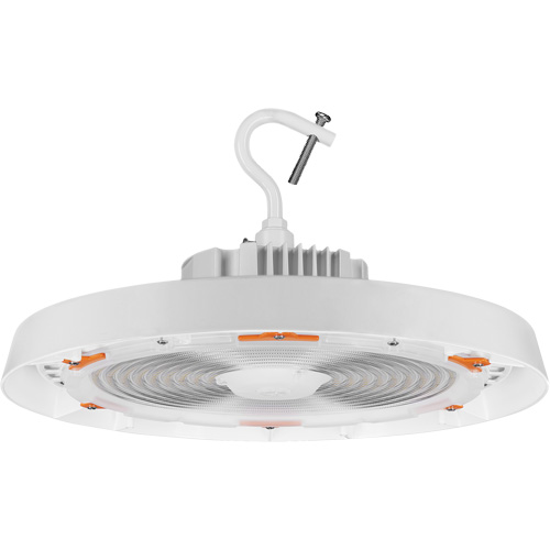 UFO High Bay Light, LED, 120 - 347 V, 200 W, 7.3" H x 11" W Distribution Jean Lapalme