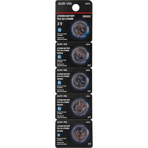 Piles au lithium CR2032, 3 V Distribution Jean Lapalme