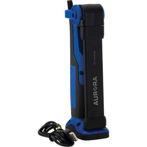 Foldable/Twist Work Light, Magnetic, Rechargeable, 350 Lumens Distribution Jean Lapalme