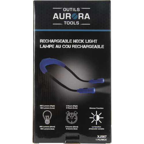 Work Light, Neck Light, Rechargeable, 300 Lumens Distribution Jean Lapalme