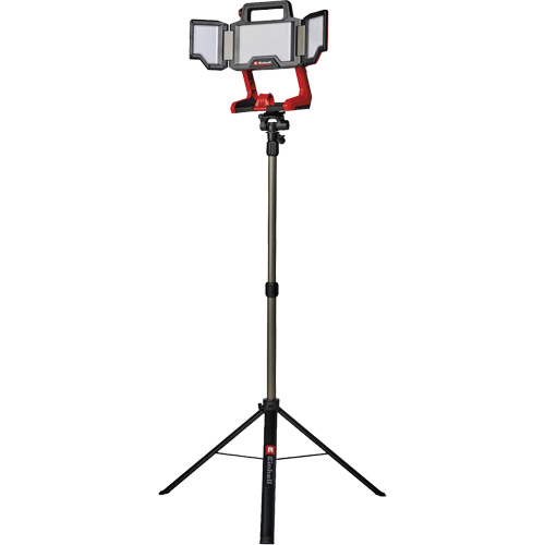Lampe de travail &agrave; DEL professionnelle &agrave; panneaux pliants lumens sans fil 18V sur tr&eacute;pied, DEL, 3600 lumens Distribution Jean Lapalme