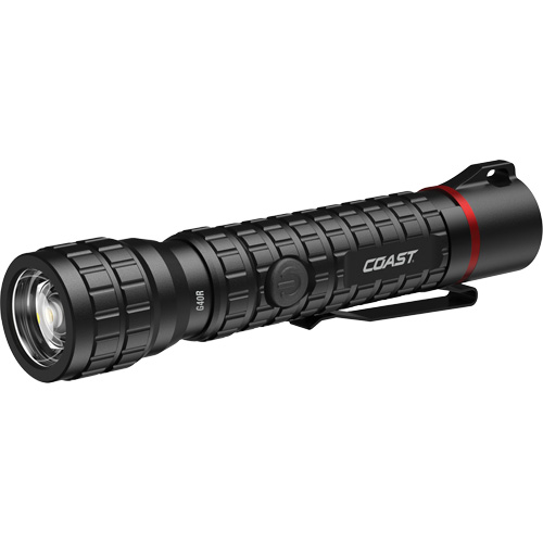 G40R Waterproof Flashlight with Twist Focus, LED, 650 Lumens, Rechargeable Batteries Distribution Jean Lapalme