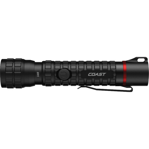 G40R Waterproof Flashlight with Twist Focus, LED, 650 Lumens, Rechargeable Batteries Distribution Jean Lapalme