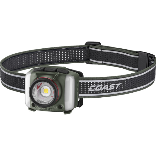 Lampe frontale FL97R &agrave; trois couleurs avec syst&egrave;me Twist Focus et commande vocale, DEL, 830 lumens, 2 hres de fonctionnement, piles Rechargeable Distribution Jean Lapalme