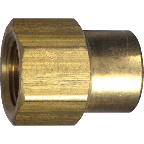Reduced Pipe Coupling, Brass, 1/2" x 3/8" Distribution Jean Lapalme