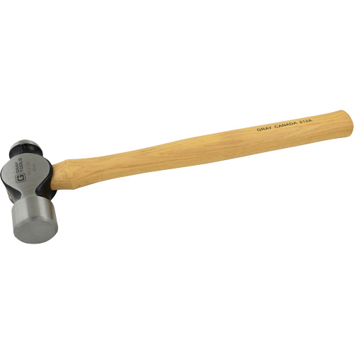 Ball Pein Hammer, 40 oz. Head Weight, Plain Face, Wood Handle Distribution Jean Lapalme