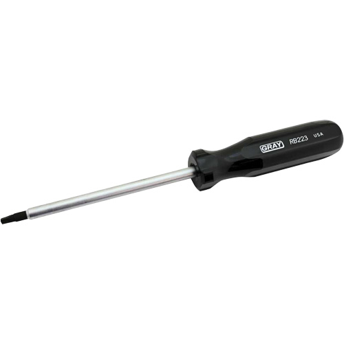 Tournevis tr&egrave;s long pour vis &agrave; t&ecirc;te carr&eacute;e creuse, Tige de #3, Ronde, 10-1/4" lo, Prise en Coussin&eacute;e Distribution Jean Lapalme