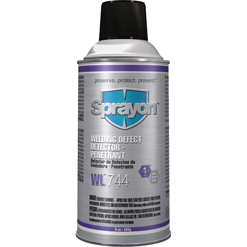 WL744 Welding Defect Detector - Penetrant, Aerosol Can Distribution Jean Lapalme