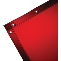 Rideau pour soudure, 72" x 72", Orange Distribution Jean Lapalme