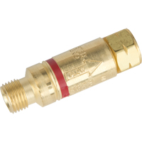 Flashback Arrestors - Oxy/Fuel Gas, Fuel Gas (red)/Oxygen (green), Torch Style Distribution Jean Lapalme