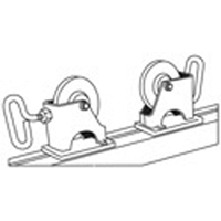 Support Adjust-A-Rolls, Capacit&eacute; de chargement 2000 lb, Capacit&eacute; max. de tuyau 36" Distribution Jean Lapalme
