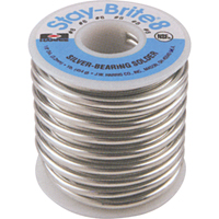 M&eacute;taux d'apport Stay-Brite, Sans plomb, 96 % d'&eacute;tain, 4 % d'argent, &acirc;me Plein, dia. 0,125" Distribution Jean Lapalme