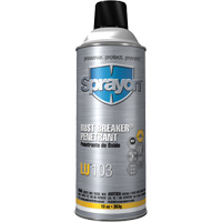 LU103 Rust Breaker Penetrant, Aerosol Can, 16 oz. Distribution Jean Lapalme