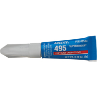 Adh&eacute;sif instantan&eacute; Super Bonder 495, Transparent, Tube, 3 g Distribution Jean Lapalme