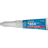 454 Prism&reg; Instant Adhesive Gel, Clear, Tube, 3 g Distribution Jean Lapalme