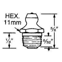 Fitting, 10 mm Thread Distribution Jean Lapalme