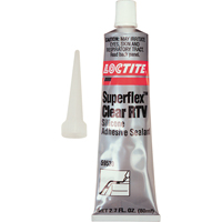 Superflex RTV Silicone Adhesive Sealant, Tube, Clear Distribution Jean Lapalme