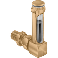 Brass Liquid Level Gauges - Union Coupling, Threaded, 8-11/16" L, 225°F (107.22° C) Distribution Jean Lapalme