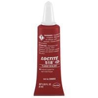 518 Flange Sealant, Tube, Red Distribution Jean Lapalme