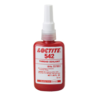 542 Thread Sealant, Bottle, 50 ml, -54° C - 149° C/-65° F - 300° F Distribution Jean Lapalme