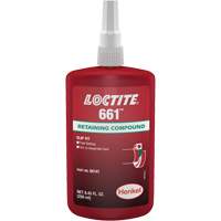 Compos&eacute; de retenue Loctite 661, 250 ml, Bouteille, Jaune Distribution Jean Lapalme