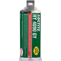 HY 4090 GY Structural Repair Hybrid Adhesive, Two-Part, Dual Cartridge, 50 g, Grey Distribution Jean Lapalme