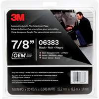 3M Automotive Acrylic Tape, 18 M (60') L x 22 mm (7/8") W, 45 mils, Acrylic Distribution Jean Lapalme