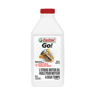 Huile pour moteur de moto Go!, 500 ml, Bouteille Distribution Jean Lapalme
