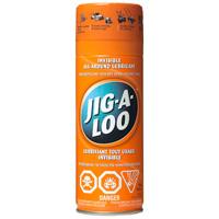 Lubrifiant &agrave; vaporiser Jig-A-Loo, Canette a&eacute;rosol Distribution Jean Lapalme