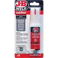 Adh&eacute;sif KwikWeld, 25 ml, Seringue, Deux composants, Gris Distribution Jean Lapalme