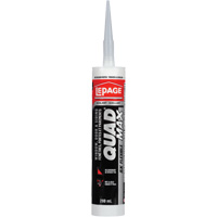 Scellant pour parements & fen&ecirc;tres Quad Max, 280 ml, Tube, Blanc cass&eacute; Distribution Jean Lapalme