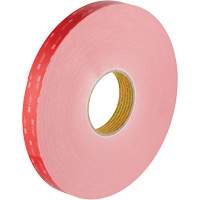 VHB Tape, 32.9 m (108') L x 1117.6 mm (44") W, 0.028 mm, Acrylic Distribution Jean Lapalme