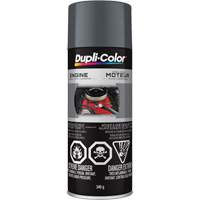 Engine Enamel Paint with Ceramic, Cast Iron Grey, High-Gloss, 12 oz., Aerosol Can Distribution Jean Lapalme