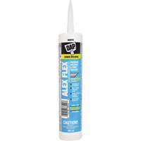 Alex Flex&reg; Premium Molding & Trim Acrylic Latex Siliconized Sealant, 300 ml, Cartridge, White Distribution Jean Lapalme