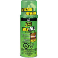 Touch 'n Foam&reg; Max Fill Triple Expanding Sealant, 340 g, Aerosol Can, Cream Distribution Jean Lapalme